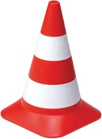 BIG Traffic Cone Set of 4 Plastic Toy Cones for Kids-2