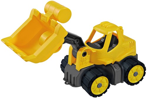 BIG Power Worker mini shovel - construction vehicle toy yellow-3