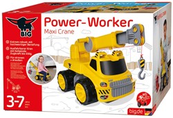 BIG ride-on Power Worker Maxi crane with strong winch and 360° rotating arm