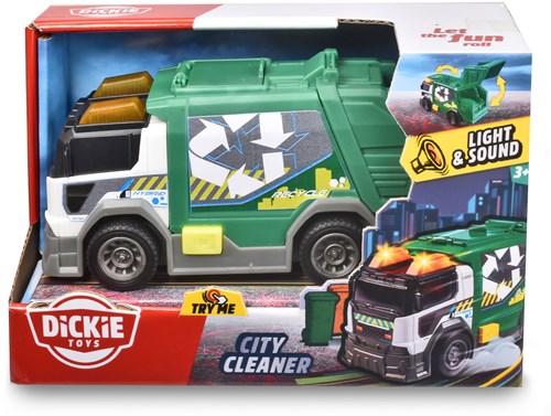 Dickie Garbage Truck toy vehicle with lights and sound - 15 cm - kids vehicle