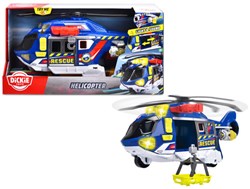 Dickie toy rescue helicopter blue with lights and sound