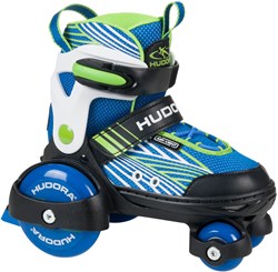 Hudora adjustable roller skates for kids 26-29 - colorful toy