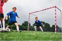 Hudora football goal allround - large football goal for kids garden-2