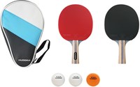 Hudora table tennis set - ping pong set with bat and balls-2