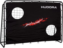 Hudora football goal training goal with target wall for kids outdoor