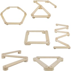 Wooden balance circuit set - creative play for indoors and outdoors