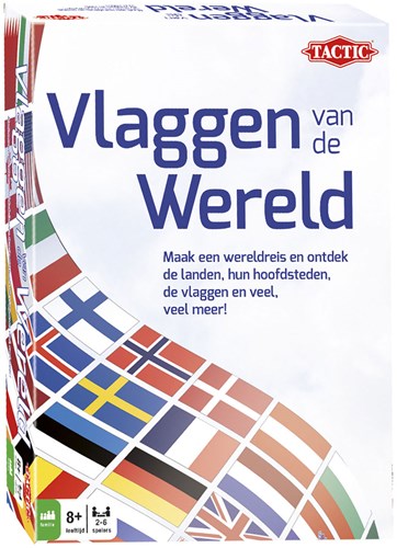 Vlaggen van de Wereld educational game - learn world flags - 200 cards