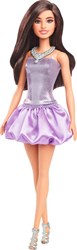 Barbie fashion doll purple sequin dress fashionista doll for kids
