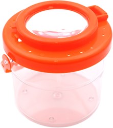 Eduplay insect pail - Transparent green orange - Biology toy