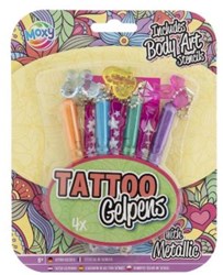 Creative Craft Group tattoo gel pens metallic set for kids 4 pieces