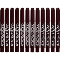 Creativ Company markers dark brown jumbo 12 pieces felt tip pens-2