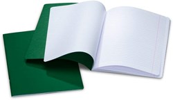 Mercurius A4 lined notebook green - premium school notebook paper