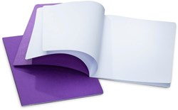 Mercurius drawing notebook purple 24x32cm without divider
