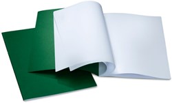 Mercurius drawing book green 24x32 cm with interleaf - creative paper
