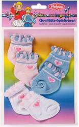 Heless doll socks set - socks for dolls 35-46 cm - 3 pairs