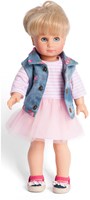 Heless doll dress with vest - doll clothes 35-45 cm pink blue-2
