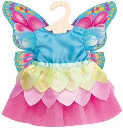 Heless doll dress butterfly fairy for dolls 35-45cm multicolor