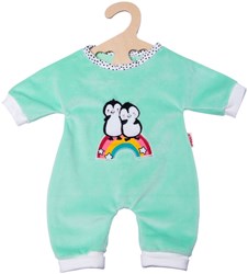 Heless doll romper penguin blue baby doll 28-35 cm velvet