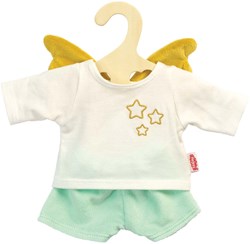 Heless doll outfit angel white-green 20-25 cm doll clothes