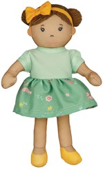 Heless doll soft baby doll Martha 22cm with dress and headband