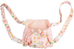 Heless doll carrier princess Emily pink adjustable baby doll accessory