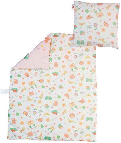 Heless doll blanket princess Emily with pillow - doll accessory pink-2