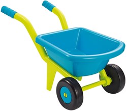 Ecoiffier wheelbarrow toy blue-green with 2 wheels plastic