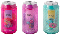 Create it! candy beauty set toy tins with bath bombs and lip gloss
