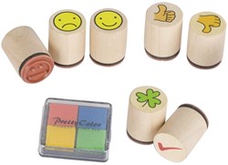 Goki Stamp cloverleaf, Smile ... (7 stamps)