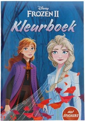 Twisk coloring book Disney Frozen with stickers - Anna Elsa coloring fun