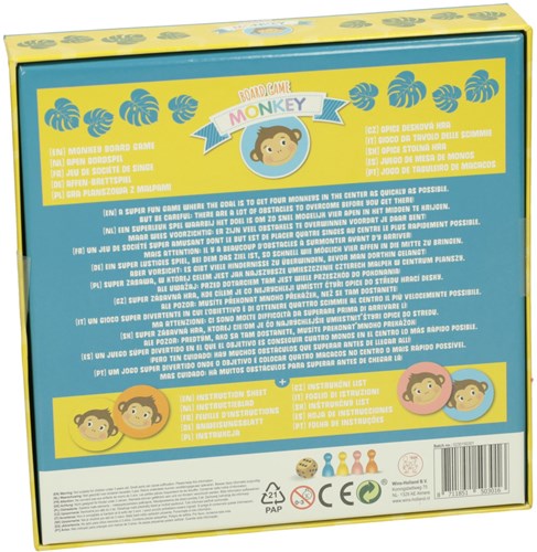 Wins Holland board game monkey - family game for children-3