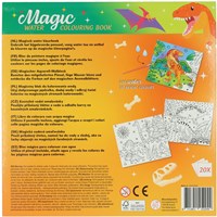 Johntoy magic watercolor dino coloring pad - creative toy-2