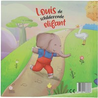 Prentenboek Groot - Louis de Schilderende Olifant-2