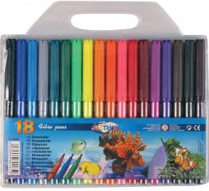6*18 felt-tip pens center 80165