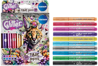 Centrum glitter felt-tip pens 10 pieces water-based craft fun