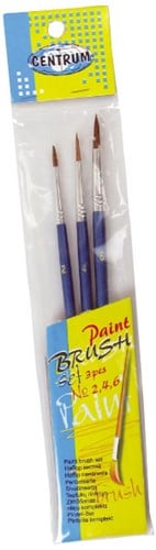 Center 3 M.H.Brush 2/4/6 Cent.80657
