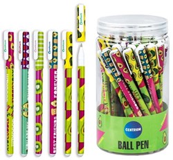 Centrum erasable gel pens fruit set - 48 pieces blue writing fun