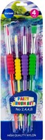 Centrum paint brush set 4 pieces for kids and adults