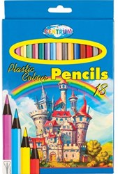 Centrum coloured pencils set 18 pieces 17.7 cm for creative drawing