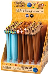 Centrum ballpoint pens Capybara 36 pieces blue ink writing