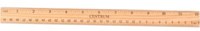 Center Wooden ruler 30cm 80942