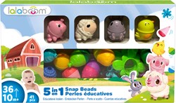 Lalaboom Farm 4 animals (41 pcs)