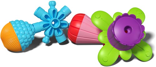 Lalaboom educational beads toy set - 48 pieces - sensory-2