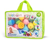 Lalaboom educational beads toy set - 48 pieces - sensory