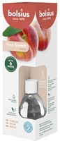 Bolsius reed diffuser peach fragrance 60 ml vegan fruity scent