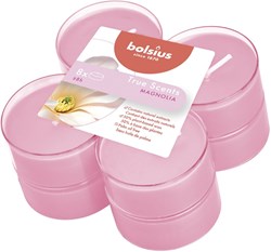 Bolsius Geurtheelicht Maxi Magnolia 8 uur  True Scents
