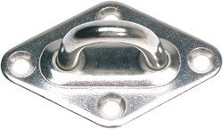 Eduplay stainless steel pad eye - multicolor mounting hook for toys