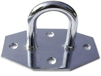 Eduplay wall eye zinc plated - mounting accessory set of 10 pieces