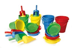 Eduplay sand toy set - 24 pieces - colorful beach toys