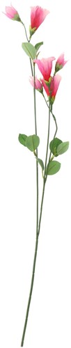 Artificial flower Campanula light pink silk 60 cm decorative flower